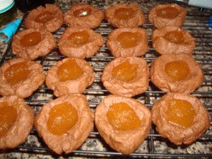 Salted Caramel Volcano Cookies